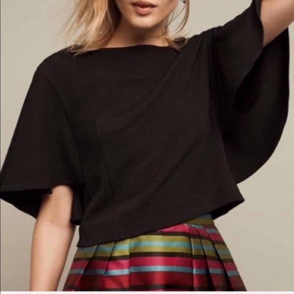 Anthropologie Eri & Ali Dolman Sleeved Top